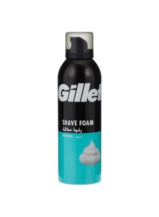 Menthol Scent Shaving Foam For Men - 200 ml
